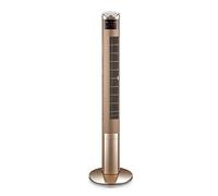 Aioneer Standing Fan Tower Oscillating Fan 3 Speed Settings Pedestal Remote Control LED Display with Space-Saving Design