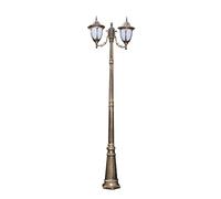 Aioneer Street Lights Lamp Post Outdoor, 320cm Led Retro Garden Light,Watertight Outdoor Light,Die-Cast Aluminum Stuff (A 240cm)