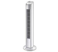 Aioneer Tower Fan, Bladeless Fan, Oscillating Fan, Quiet, 3 Wind Speeds, Suitable for Bedroom Living Room Home Office, White
