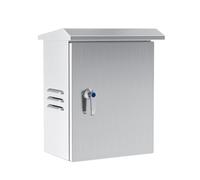 Aioneer Waterproof Electrical Junction Box - Outdoor Power Distribution Enclosure with Lock & Mounting Plate, Weatherproof Breaker Box For Electrical Projects, Universa-40 * 30 * 20cm