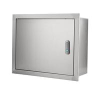 Aioneer Waterproof Recessed Wall-Mounted Electrical Enclosure Box with Lock - Outdoor Junction Box For Hidden Wiring & Cable Management, Ideal For Home & Commercial Use-Style 2-40×18×30cm