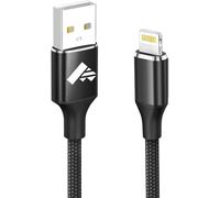 Aioneus Cable Cargador iPhone 1M, Cable iPhone Carga Rápida MFi Certificado Cable Lightning, Nylon Trenzado USB Cable iPhone Compatible con iPhone 14 13 12 11 Pro XS MAX XR X 8 7 6S 6 Plus 5 5S, iPad