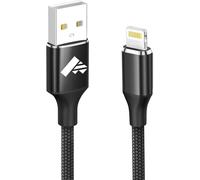 Aioneus Cable iPhone 2M Cable iPhone Carga Rápida MFi Certificado Cable Cargador iPhone Nylon Trenzado USB Cable Lightning Compatible con iPhone 14 13 12 11 Pro XS MAX XR X 8 7 6S 6 Plus 5 5S, iPad