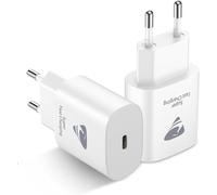Aioneus Cargador USB C 25W 2Pack, Cargador iPhone Carga Rapida PD 3.0 Adaptador Tipo C Cabezal, Movil Enchufe USBC para iPhone 16 Pro Max/15/14/13/12/11, Samsung, iPad