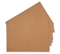 AIOR Scrapbooking Papel, Páginas de Recarga para Adventure Book Álbum, 40 Piezas