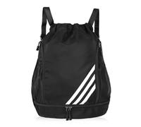 AIOUHMYM 1 PcsMochila Cuerdas Hombre Mujer, Mochila Playa, Mochila Gimnasio Hombre MujerMochila Deportiva Cuerdas, Bolsa Gimnasio con Cordón para Deporte Natación, Unisex