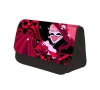 AIPILEI Hazbin Hotel - Estuche para lápices con cremallera, estuche de gran capacidad, organizador de artículos de papelería, para estudiantes escolares, niños y niñas, Tipo 7, 22x13x7.5CM, Caricatura
