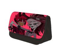 AIPILEI Hazbin Hotel - Estuche para lápices con cremallera, estuche de gran capacidad, organizador de artículos de papelería, para estudiantes escolares, niños y niñas, Tipo 4, 22x13x7.5CM, Caricatura