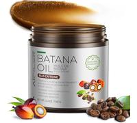 AIPILER Batana Oil for Hair Strenthening: Dr Sebi 100% Pure and Raw Honduras Hair Treatment Oil - Pre or Post Shower Hair care for Curly/Coily/Wavy Hair 5.3oz (Caffeine)