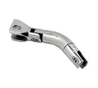 AiQima Conector Giratorio Doble for Ancla de Barco, Cadena de 6mm-8mm o 8mm-10mm, Accesorios de Conector de Ancla Giratorio de Acero Inoxidable 316(6mm-8mm)
