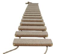 AiQima Escalera de cuerda, escalera para gatos, puente de pared, estructura para escalada de sisal, muebles para mascotas, rascador y estación de juegos para gatos