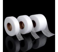 AiQInu 150m Cinta termoadhesiva, Cinta Adhesiva Dobladillo 25/30/55mm, Cinta Termoadhesiva para Unir Prendas, Vestidos, Vaqueros, Pantalones - Blanco