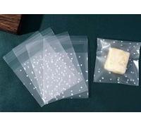 AiQInu 200 Piezas Bolsas Celofan Transparente Autodhesiva, 7 x 7 cm Bolsas Transparentes para Regalos, Bolsa de Plastico Pequeñas para Galletas Caramelo Chocolate