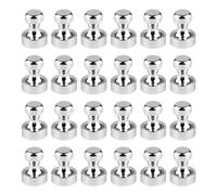 AiQInu 24 Piezas Imanes Pequeños, Imanes Neodimio Potentes, Multiusos, Nevera Magnets, Pizarra Magnética, Fuertes Tablones de Anuncios y Neveras