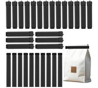 AiQInu 30 Piezas Pinzas Bolsas Alimentos, Pinzas Cierre Bolsas 7/11 cm, Comida Clips Reutilizable para Embalaje de Cocina, Caramelos, Café etcétera