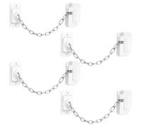 AiQInu 4 Piezas Seguridad Ventanas Niños, Candado Nevera para Bebés y Adultos, Seguridad Puertas Niños con Adhesivo o Tornillo para Lavadora, Frigorífico, Ventana, Armario
