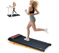 AiQInu 5% Inclinación Cinta De Correr, 2.5 HP Cinta De Andar, con Mando A Distancia, Pantalla Led y Funcionalidad De Aplicación Bluetooth, Walking Pad para Casa Uso DoméStico Y En La Oficina, 2-8 Km