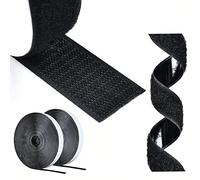 AIQInu Belcro Adhesivo Doble Cara,8 Metros Hook y Loop Auto Adhesivo,30mm Ancho Reutilizable Nylon Doble Cinta Cara Extra Fuerte para Oficina,Doméstica,Bricolaje