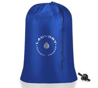 AiQInu Bolsa de Lavandería Plegable,Bolsas de Ropa con Cordón, Organizador Material Antidesgarros para Cuarto de Lavado Cocina Dormitorio Hotel de Viaje 60 x 85cm
