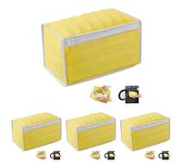 AiQInu - Bolsas de lavandería para zapatos, bolsa de lavado, reutilizables, red de lavado con cremallera para lavadora (Paquete de 4)