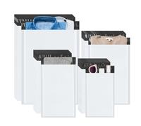 AiQInu Bolsas Envio, Sellado Adhesivo Fuerte, Impermeables y Resistentes a Rasgaduras Bolsas Para Envíos. Bolsas de Envio para Ropa, Libros y accesorios (4 Tamaños)