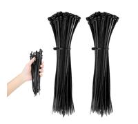 AiQInu Bridas para Cables 100Piezas, 200mm x 4,8mm Bridas Pequeñas Profesionales, Bridas para Cables Reutilizables, Bridas de Nailon,21kg de Resistencia a la tracción