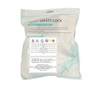 AiQInu Cerradura Para Puerta De FrigoríFico Montaje mediante pegado o taladrado, Candado Frigorifico De NiñOs Con 4 Llaves, Seguridad Puertas NiñOs Para FrigoríFico, Lavadora, Armario, Ventana(4PCS)