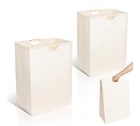 AiQInu Cesto Ropa Sucia, Cestos para la Ropa Sucia Grande con Asa, Fácil de Plegar, 56cm*40cm*27cm, Multifuncionalidad, para Dormitorio, Salas Estar, Habitaciones Niños, Baños, Viajes