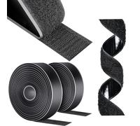 AiQInu Cinta de autoadhesiva, extrafuerte, 5 m x 30 mm, cierre de autoadhesivo, cinta de de doble cara para mosquiteras, manualidades