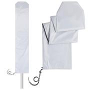 AiQInu Cubierta para tendedero giratorio, funda impermeable, resistente y antidesgarro, 16 x 16 x 165 cm, cubierta protectora
