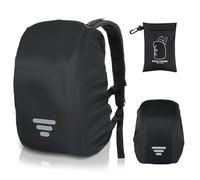 AiQInu Funda Impermeable para Mochila con Banda Reflectante, Funda Lluvia para Mochilas, Antipolvo, Resistente a la Abrasión Duradera, para Senderismo, Camping, Turismo, Ciclismo