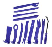 AiQInu Herramientas Desmontaje Coche 12 Piezas, Kit Herramientas Coche para Desmontar Audio Vehículo Radio Interior Recubrimiento (Azul)