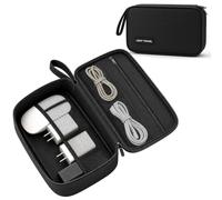 AiQInu Organizador Cables Viaje,Bolsa Cables Universal Electrónico Organizador de Cable Accesorios de Viaje para Tableta, Disco Duro Externo,Cargador, Cable USB, Adaptadores, Tarjetas de Memoria