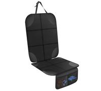 AiQInu Protector Asiento Coche, Impermeable Antideslizante Compatible Protector de Asiento de Coche de Niño con 2 Bolsillos de Almacenaje para Asiento de Coche de Cuero y Tela