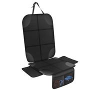 AiQInu Protector Asiento Coche, Impermeable Antideslizante Compatible Protector de Asiento de Coche de Niño con 2 Bolsillos de Almacenaje para Asiento de Coche de Cuero y Tela