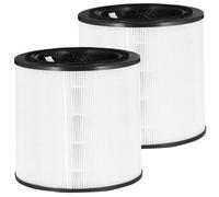 Air 2000 - Filtro de repuesto para Bosch Air 2000, 3 en 1 H13 True HEPA con carbón activo de alta eficiencia y prefiltro (2 unidades)