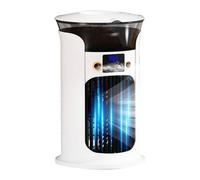 Air acondicionadores portátiles, enfriador de aire portátil, Humidificador de enfriamiento de dormitorio, Dispositivo de enfriamiento LED con alimentación USB enfriador de aire de control remoto para