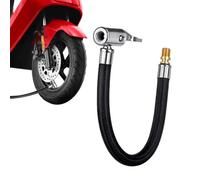 Air Adapter | Pump Hose Connector | Tire Inflator Extension Tube | Universal Bicycle Car Motorcycle Boat Inflator Adapter Portable Locking Clip Quick Connect For Maintenance Repair Use