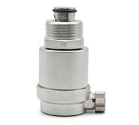 Air Admittance Valve, Automatic Air Release Valves, HVAC Water Heater Replacement Part for Hydronic, Generator, Marine, Automotive, Solar, Industrial, and Compressed Systems, Color Silver