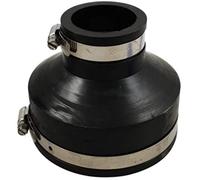 Air Aqua Manguito Reductor de Goma Flexible, Conector de Tubo PVC, Manguito Flexible de Goma para Piscina (110 x 50 mm)