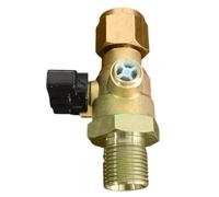 Air Brake Shut Off Valve - Truck Brake Chamber Air Valve Leakproof | M18x1.5 Solid Heavy-Duty Self-Venting Leakproof Highway and Rough-Terrain Protection Smooth No-Wobble