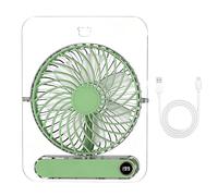 Air Breeze Fan - Portable Handheld Cooler, Cooling Device with Speed Control, Blade System, USB Powered, Ventilation Tool for Travel Camping Beach Sports Hiking Fishing Shopping Trips Outdoor Comfort