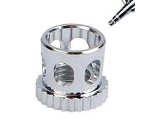 Air Brush Needle Caps, Stencil Work Protective Cover, Needle Safety Cap, Detail Painting Accessory with Compact Build, Model Craft Tool, Workshop and Classroom Equipment for Students