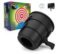 Air Cannon Toy-Single Shot Air Cannon Toy for Adults (Black)