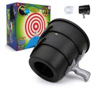 Air Cannon Toy-Single Shot Air Cannon Toy for Adults (Silver)