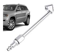 Air Chucks | Tire Inflator Nozzle | Double Head Heavy Duty Metal Straight Foot Chuck | Heavy Duty Double Head Metal Quick Plug |for Car Truck Motorcycle Bicycle Repair Home Garage Workshop Compressor