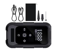 Air Compressor, Car Air Portable, 5.51x3.15x2.36 Inches Electric Pump with Auto Shut-Off and Digital Display, Tire Inflator for Vehicle Garage Road Trip Motorcycle Home Use, Black