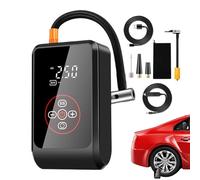 Air Compressor, Cordless Inflator Pump, Electric Tire Filler, Auto Shut-Off Function, LED Screen Display, Rechargeable Battery Power, Perfect for Car, Motorcycle, 5.71x3.35x1.97 Inches