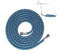 Air Compressor Hose - Pu High Pressure Air Line Hose | 1/8in Bsp Connector | Flexible Foldable Pneumatic Hosee for Diy Tools Garage Workshop Use, or Construction Airbrush