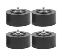 Air Conditioner Anti Vibration Pads - 4 Pieces HVAC Outdoor Unit Supplies | Durable Isolator Pads with Strong Grip & Noise Reduction for Home Office School Apartment Restaurant Coffee Shop Installers